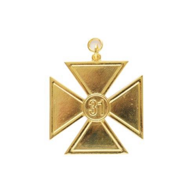 Jóia para o Grau Filosófico 31 Dourado