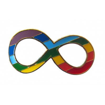 BT Arco-Íris Símbolo Infinito