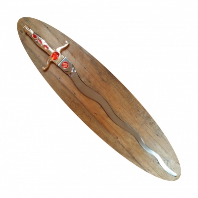 Espada Flamígera Modelo Especial - Vermelha