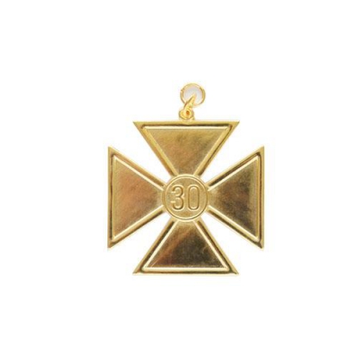 Jóia para o Grau Filosófico 30 Dourado